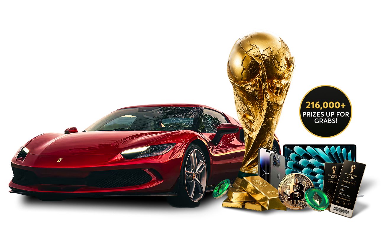 BC.GAME World Cup 2026 — Trophy, Lamborghini & VIP