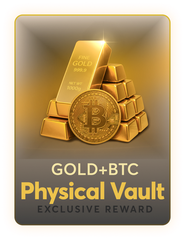 Gold + BTC Physical Vault